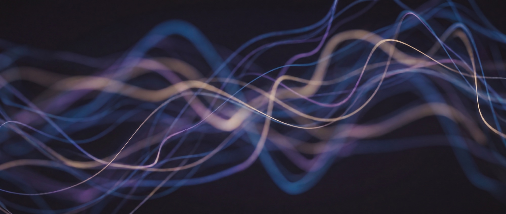 Abstract flowing waves background